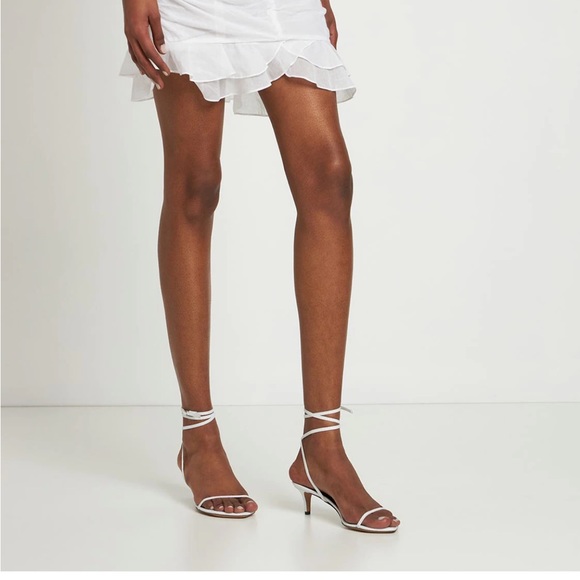 Isabel Marant 50mm Aridee python print leather sandals- 40 NWT - Picture 5 of 7